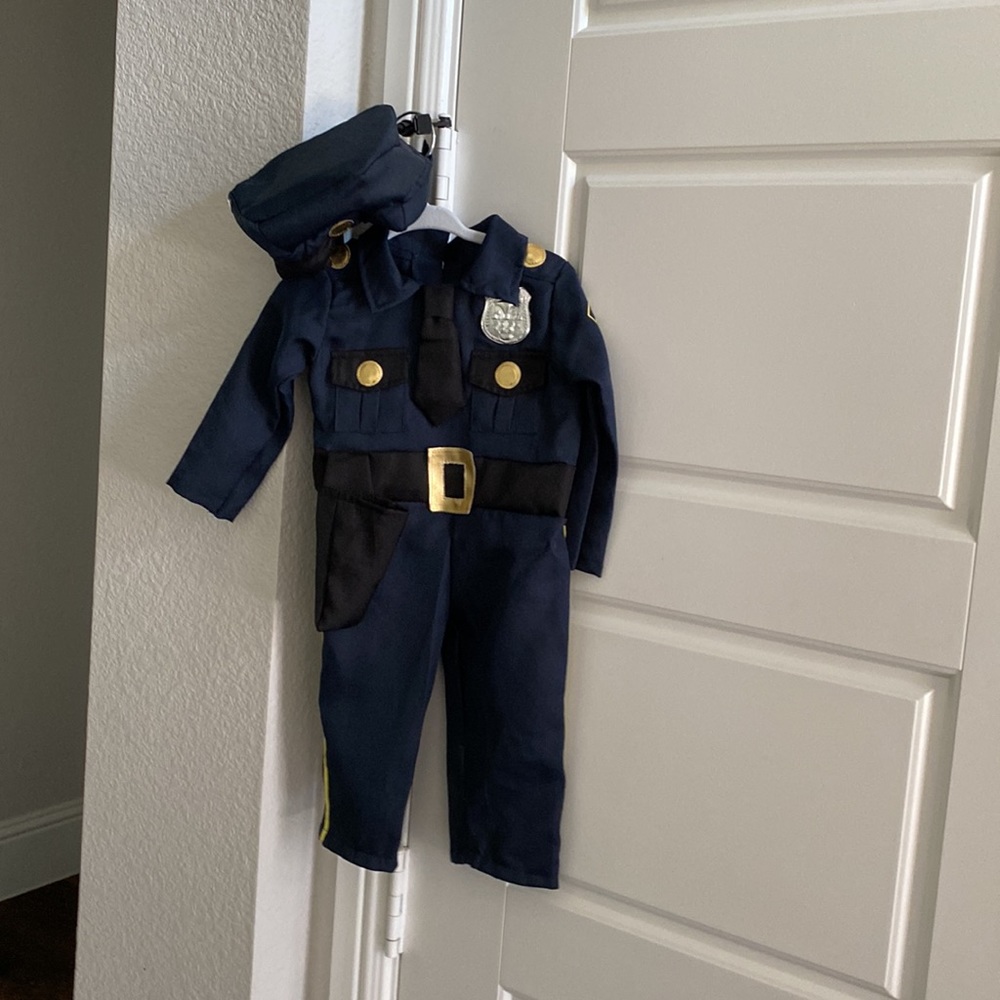 12-18 month police Halloween costume